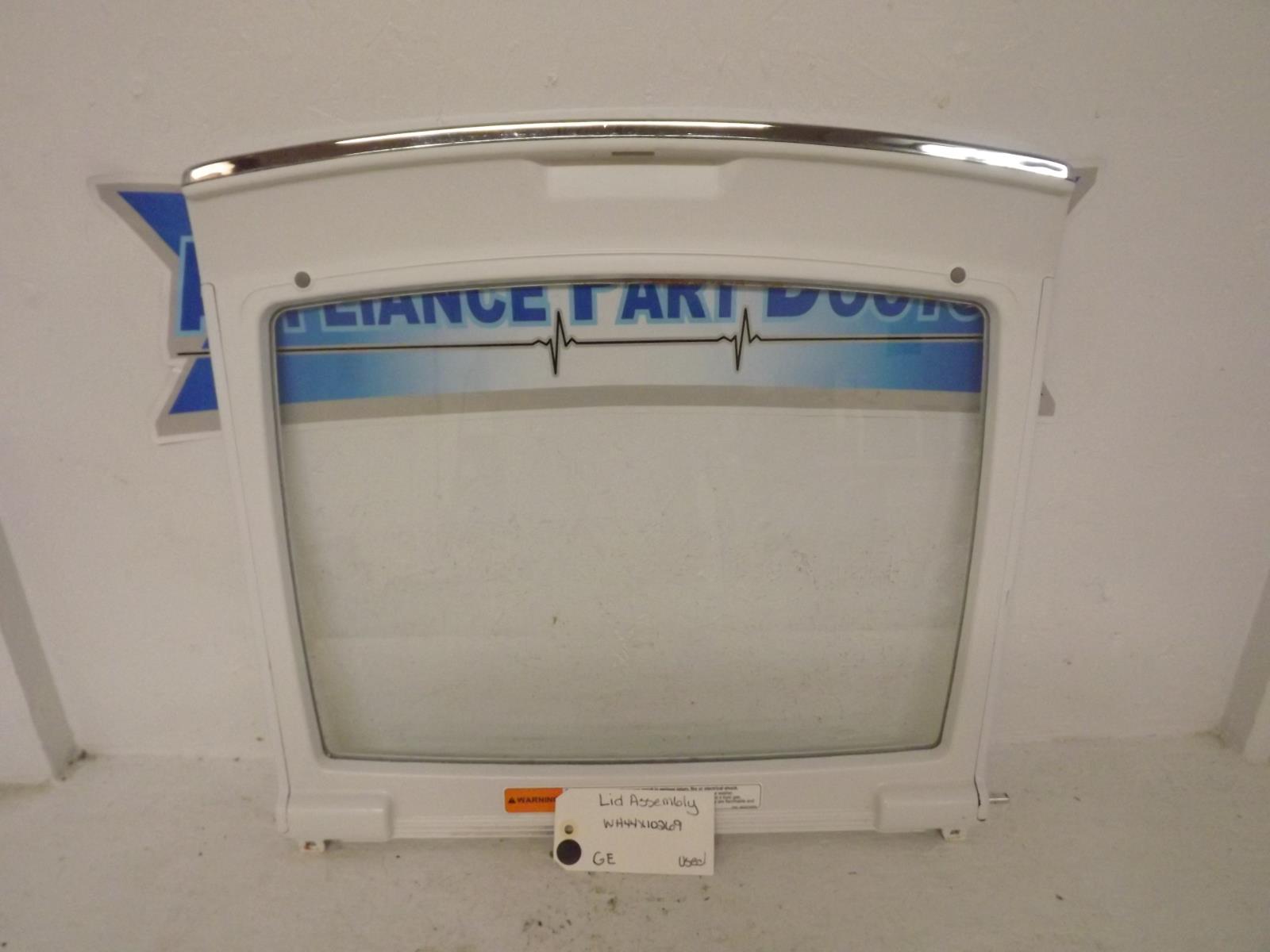 GE Washer WH44X10269 Lid Assembly Used GE Washer WH44X10269 Lid Assembly Used